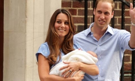 Принц Уильям и Кейт Миддлтон впервые показали сына
