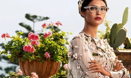 Бьянка Балти представила новую коллекцио очков Dolce &amp; Gabbana весна лето 2014