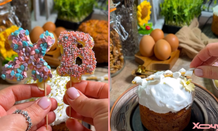 Стильные буквы и "ивовые веточки" своими руками: две крутые идеи декора пасок за 5 минут (ВИДЕО)