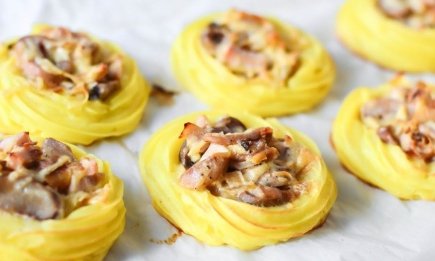 Якщо вдома є картопля і фарш, приготуйте шикарні “гнізда”: можна навіть на святковий стіл (РЕЦЕПТ)