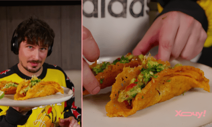 Пикантная закуска от Позитива: рецепт сырных тако с курицей (ВИДЕО)