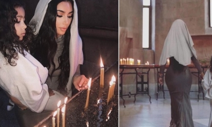 Ким Кардашьян приняла крещение в Армении и получила новое имя (ФОТО)