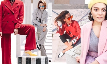 Как модные девушки одеваются весной: 48 стильных образов из Instagram