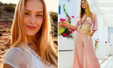 40-летняя модель Петра Немцова впервые станет мамой!
