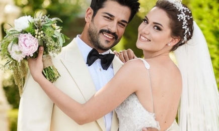 Свадьба по-турецки: звезда сериалов и любимец женщин Бурак Озчивит женился на Фахрие Эвджен! (ФОТО+ВИДЕО)