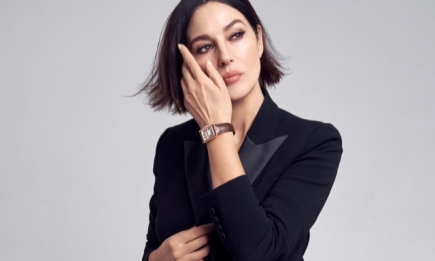 В смокингах и кокетливых боди: Моника Беллуччи снялась в рекламной кампании украшений Cartier (ФОТО)
