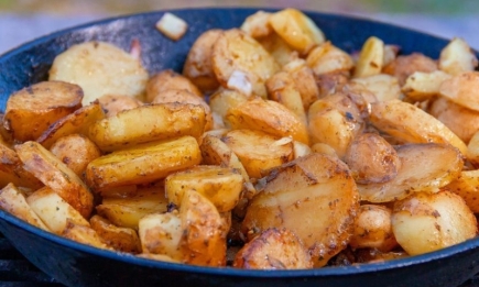 Простой трюк: картофель больше никогда не подгорит