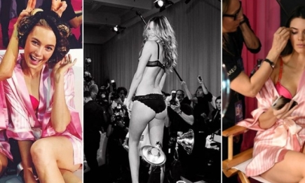 Бэкстейдж шоу Victoria’s Secret: все самое интересное происходит за кулисами