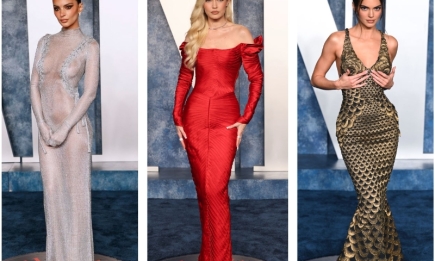"Голые платья" и яркие наряды: лучшие образы звезд на вечеринке Vanity Fair 2023 (ФОТО)