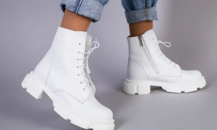 Будуть білосніжні, як нові: секрет виведення бруду з білого взуття