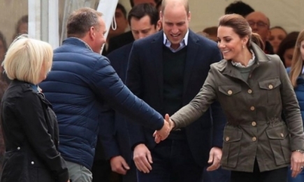 Кейт Миддлон и принц Уильям прибыли с визитом в Камбрию (ФОТО)