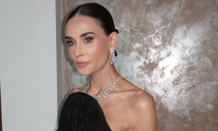 63-летняя Деми Мур показала изысканный макияж с эффектом омоложения (ФОТО)