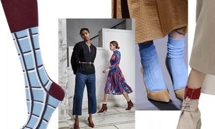 Как носки стали частью модного образа: примеры и образы для зимы