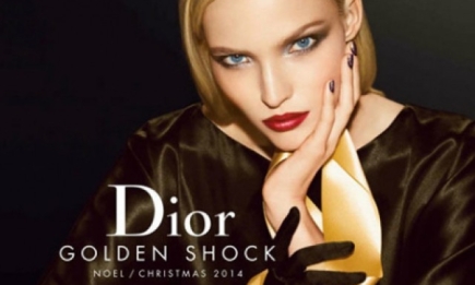 Дом Dior представил праздничную коллекцию макияжа Golden Shock