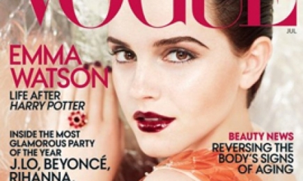 Неузнаваемая Эмма Уотсон в американском Vogue. ФОТО