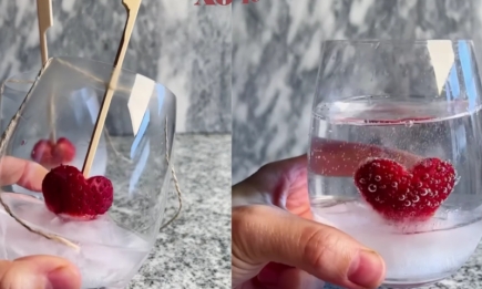 Найромантичніший коктейль: як зробити для напою скляну кулю з серцем