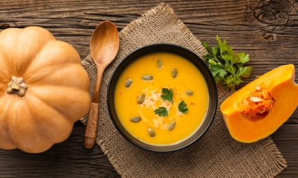 Тыквенный крем-суп с шелковистой текстурой: простой рецепт