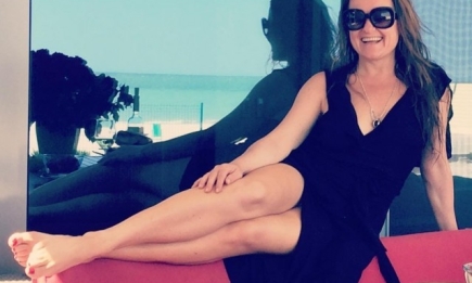 Похудевшая Наталья Могилевская похвасталась стройными ножками на пляже (ФОТО)