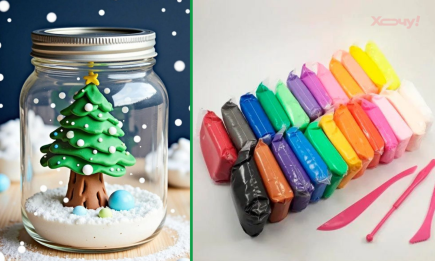 Декор из воздушного пластилина: украшаем комнату зимним декором своими руками — идеи поделок для детей (ФОТО)