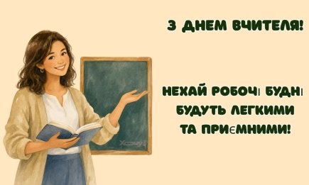 Вітаємо зі святом, дорогі вчителі! Красиві привітання та картинки з Днем вчителя українською мовою