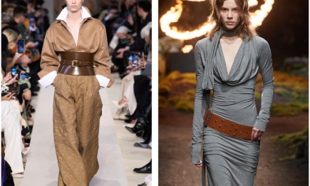 Широкий ремень — тренд с Недели моды в Милане, который стоит взять на заметку (ФОТО)