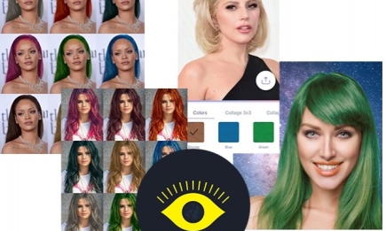 Экспресс-окрашивание: как поменять цвет волос с помощью приложения Teleport
