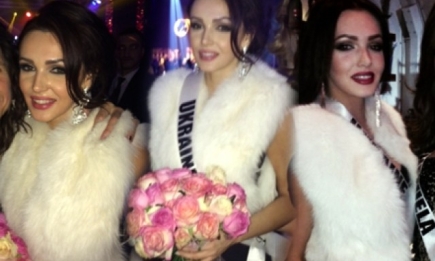 Ольга Стороженко на афтерпати Мисс Вселенная 2013