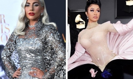 Леди Гага защитила певицу Cardi B от критики за победу на "Грэмми"