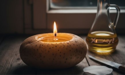 Забудьте о дорогих свечах: как сделать "вечный" фонарик из картофелины за 5 минут