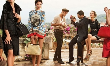 Ева Герцигова и Бьянка Балти представили новую коллекцию Dolce &amp; Gabbana весна-лето 2014