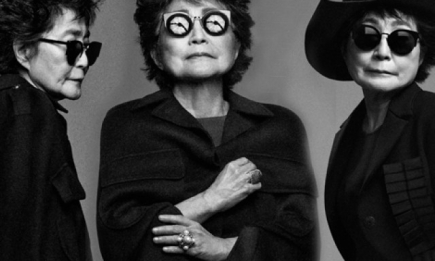80-летняя Йоко Оно снялась в модной фотосессии