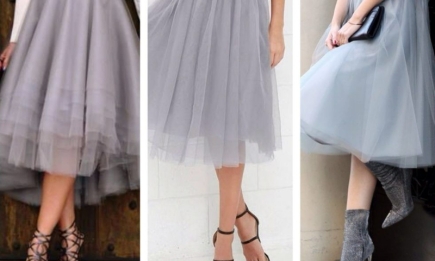 Фатиновая юбка в сентябре: с чем носить и какой цвет самый модный (ФОТО)