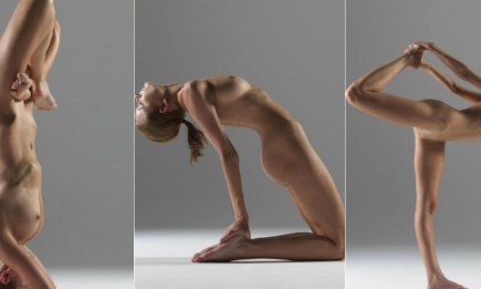 Обнаженная йога: фотопроект с асанами любви к своему телу