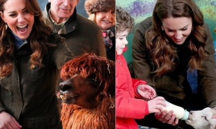 Герцогиня Кембриджская Кейт Миддлтон побывала на ферме The Ark в Северной Ирландии (ФОТО)