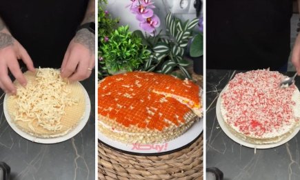 Ни за какие деньги мира: как приготовить роскошную закуску из крабовых палочек и икры за 20 минут (ВИДЕО)