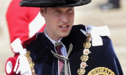 Принц Уильям и Кейт Миддлтон приняли участие в параде Ордена Подвязки. ФОТО