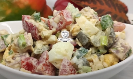 Эта закуска станет вашей любимой: необычный "Берлинский" салат (РЕЦЕПТ)