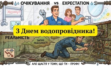 Простих задач і чистої води! Привітання з днем водопровідника
