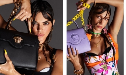 Морские богини: Кендалл Дженнер и Хейли Бибер снялись в рекламной кампании Versace (ФОТО)