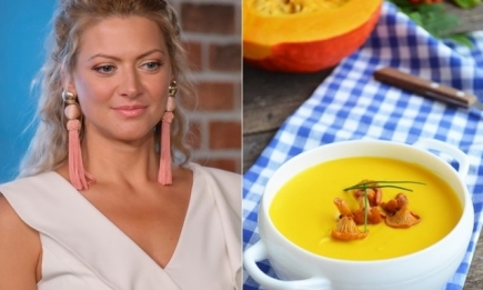 Постный тыквенный суп с лисичками от Татьяны Литвиновой: ЭКСКЛЮЗИВ от судьи "МастерШеф"