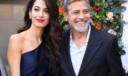 Джордж и Амаль Клуни в гармоничных образах посетили гала-вечер в Эдинбурге (ФОТО)
