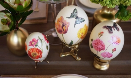 Пасха: как сделать пасхальные яйца элементом декора