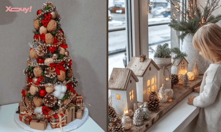 Декор, як у дорогих магазинах, за копійки: 5 розкішних новорічних прикрас, які легко зробити з дитиною — майстер клас (ФОТО, ВІДЕО)