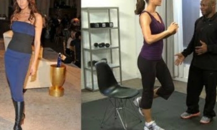 Фитнес-урок: ноги, как у Виктории Бекхэм. Видео