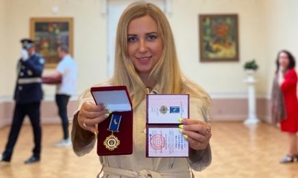 Певица Тоня Матвиенко удостоена ордена "За развитие Украины"
