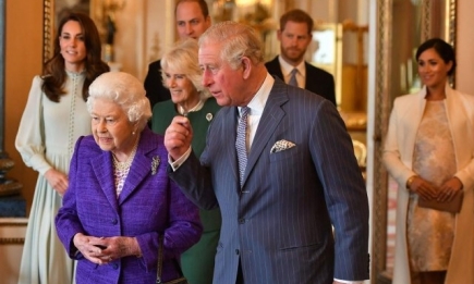 В Букингемском дворце состоялся прием: новые фото членов королевской семьи