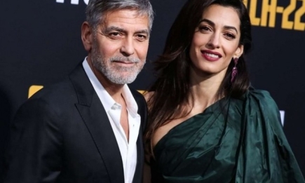 Выход дня: Джордж и Амаль Клуни на премьере мини-сериала "Уловка-22" (ФОТО)