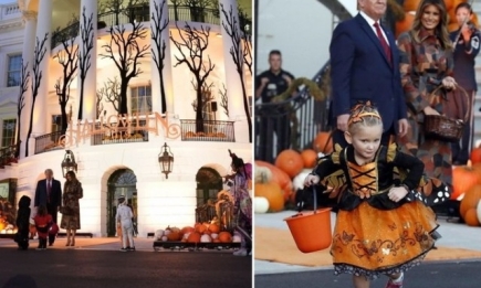 Хэллоуин на подходе: Дональд и Мелания Трамп задают тон празднику в Белом доме