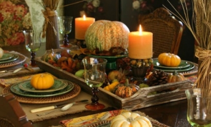 Осенняя сервировка стола: особенности