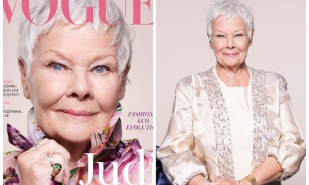 Новые стандарты: 85-летняя Джуди Денч украсила обложку британского Vogue